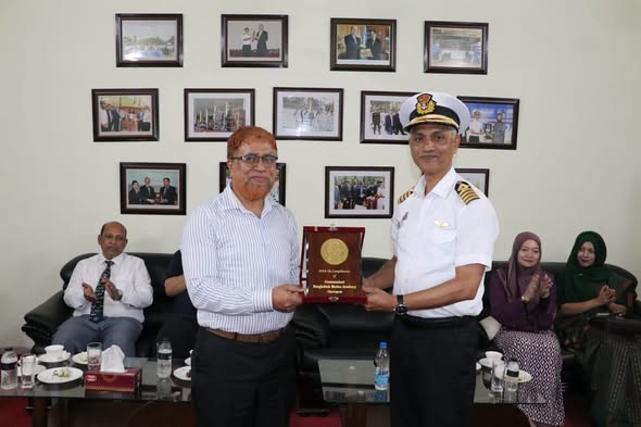 IIUC and USIM Delegation Visit Bangladesh Marine Academy to Discuss Academic Collaboration
